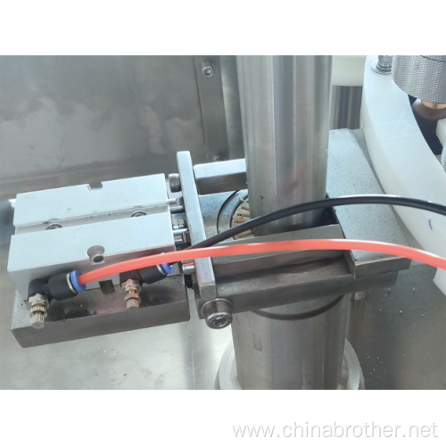 Double position reagent tube filling and capping machine